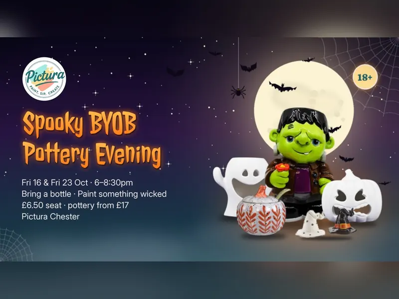 Spooky BYOB Pottery Evening