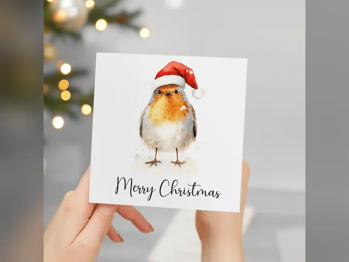 Watercolour Christmas Card workshop