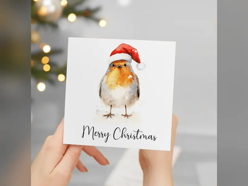 Watercolour Christmas Card workshop