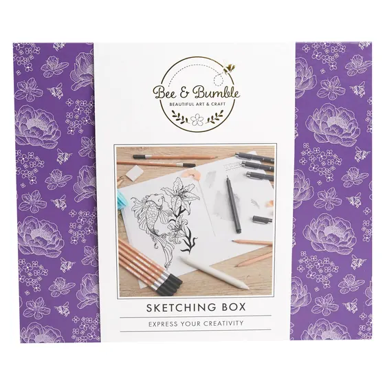 Bee & Bumble Sketching Box Craft Kit