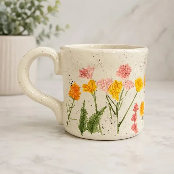 Wildflower Impression Mug
