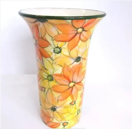 Trumpet Vase 24.8cm H x 15.2cm D