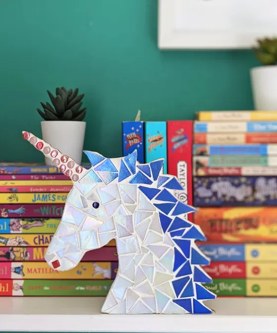 Unicorn DIY Mosaic Kit, Craft Box