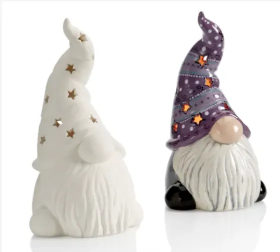 Tall Hatted Gnome Lantern