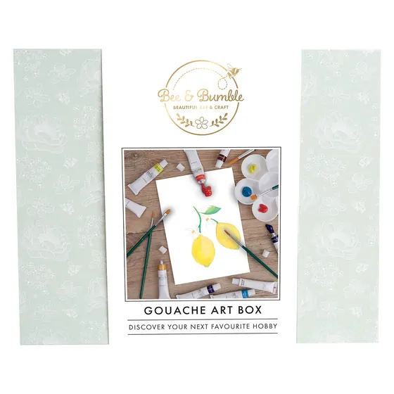 Bee & Bumble Gouache Art Box Craft Kit