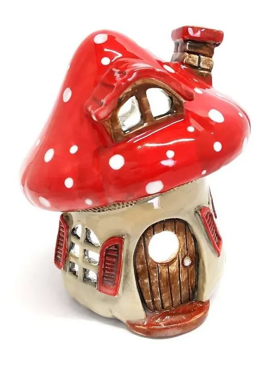 Mushroom House Lantern