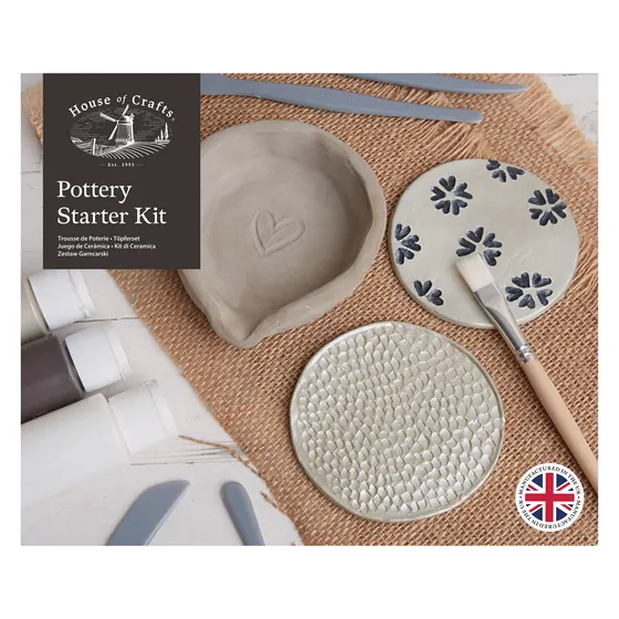 House of Crafts Pottery Starter Craft Kit