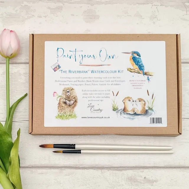 Riverbank Watercolour Painting Kit