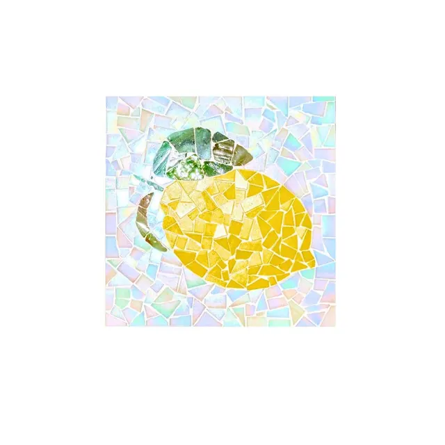 Lemon Kitchen Trivet DIY Mosaic Kit, Craft Box