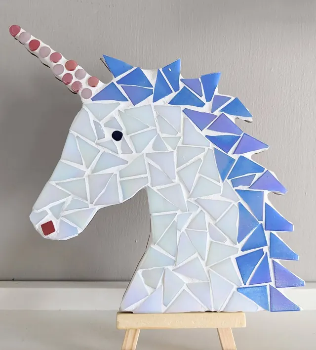 Unicorn DIY Mosaic Kit, Craft Box