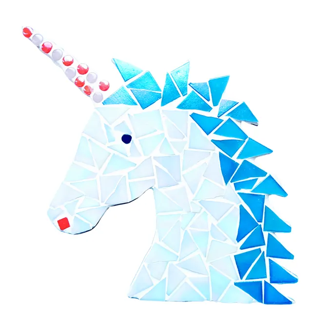 Unicorn DIY Mosaic Kit, Craft Box