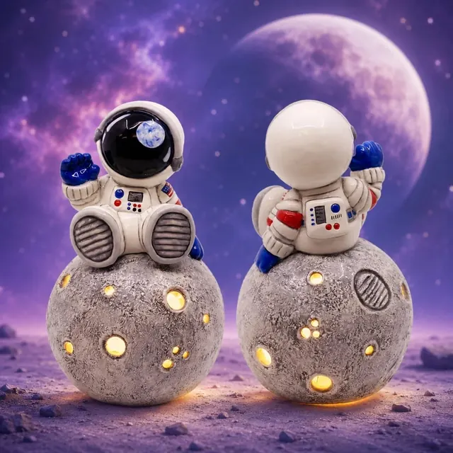 Astronaut & Moon Lantern