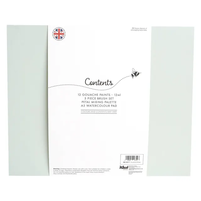 Bee & Bumble Gouache Art Box Craft Kit